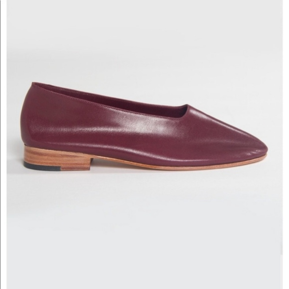 Martiniano Leather Ballet Glove Flat